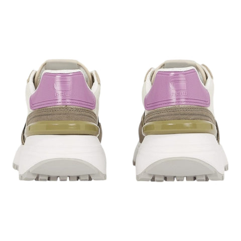 G Star Ladies Lyn Nyl Msh -Off white/ Lilac