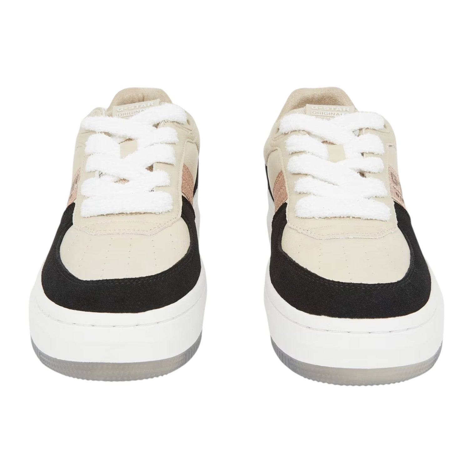 G Star Womens Eve Met Sneakers - Sand/Black