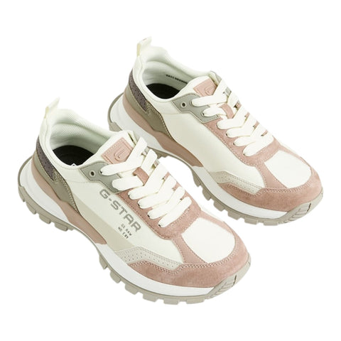 G Star Rackam Blk - Off White/ Old Pink
