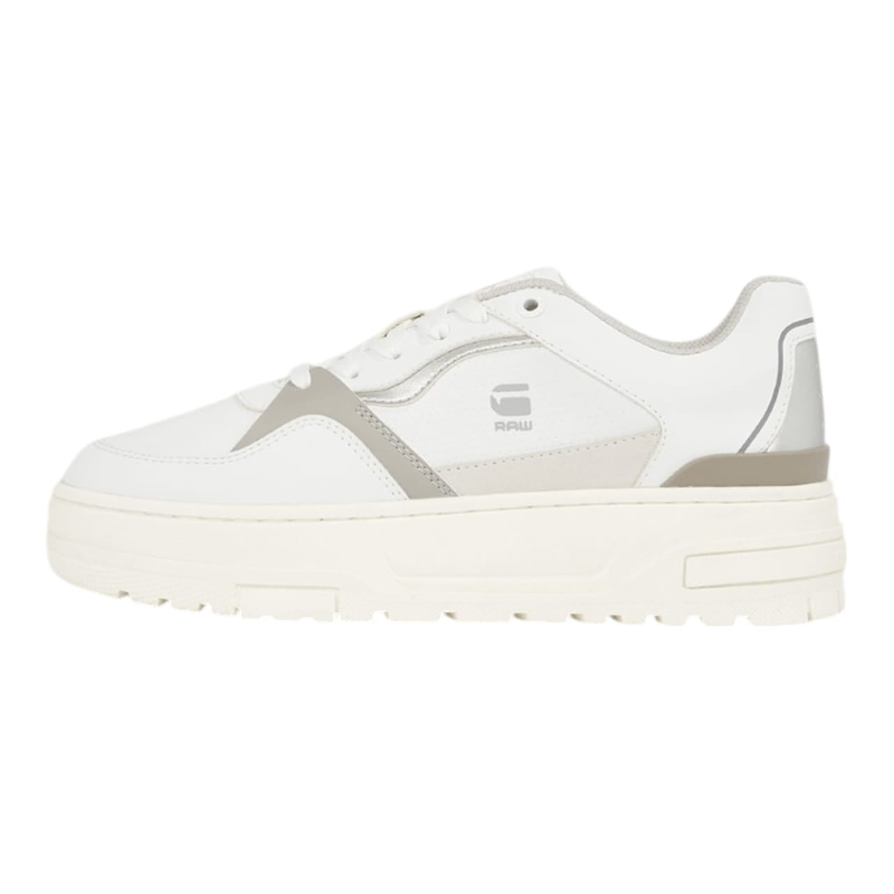 G Star Ladies Lhana lll LEA - White/Silver