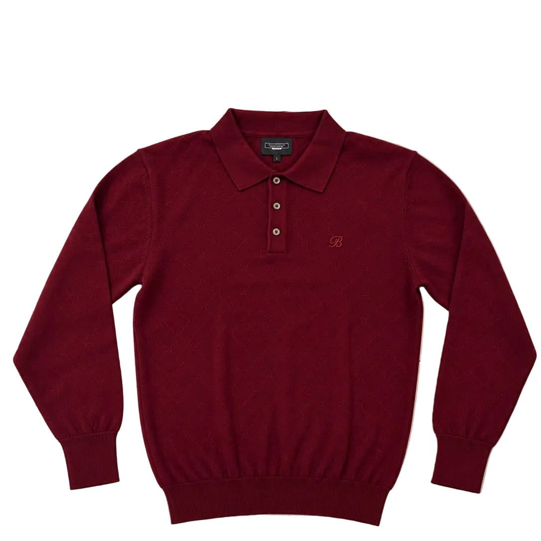 Brentwood 3 Button Hartlepool Maroon