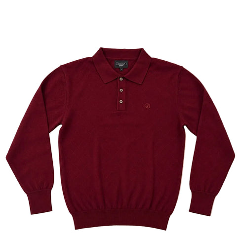 Brentwood 3 Button Hartlepool Maroon