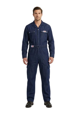 Samson Boilersuit Indigo Denim