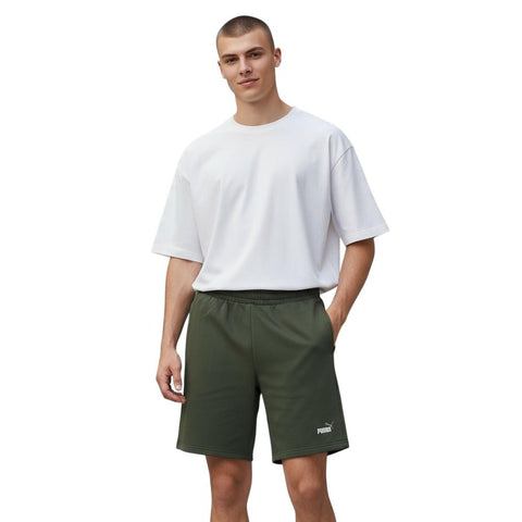 Puma Shorts Essential Logo Dark Olive