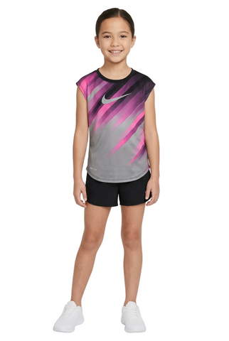 Nike Girls T-Shirt Speedline Black/Pink