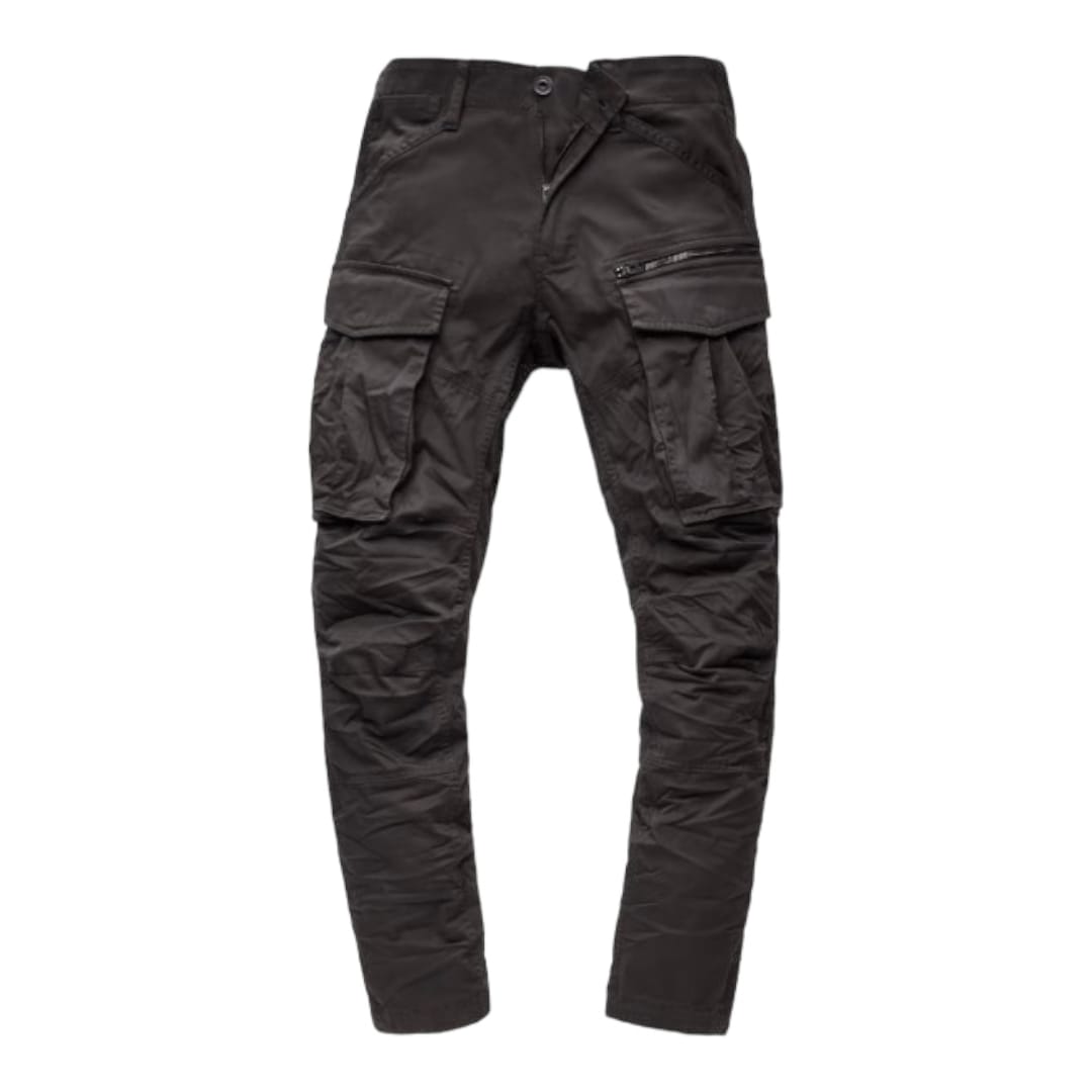 G Star Cargo Rovic Zip 3D Regular Tapered Raven Charcoal