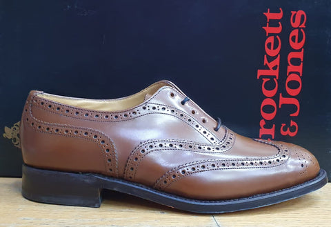 Crockett & Jones Formal Shoe Brogue Honey