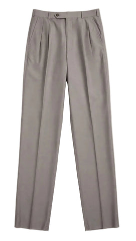 Jonathan D Microfibre Trouser Stone