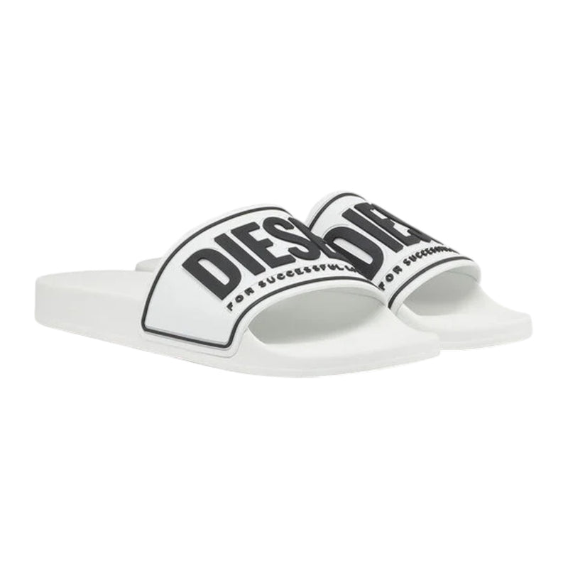 Diesel Sa-Mayemi Cc Pool Sandal | White