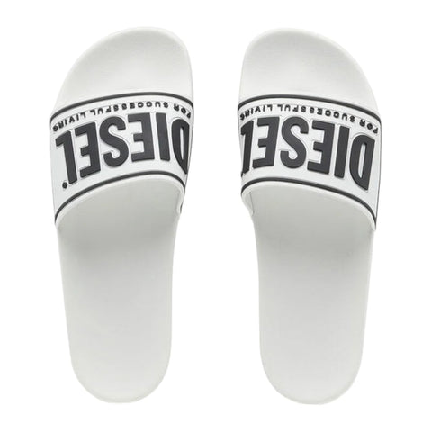 Diesel Sa-Mayemi Cc Pool Sandal | White