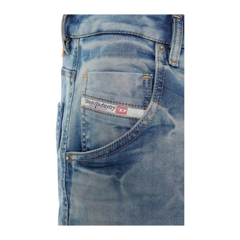 Diesel Jeanstapered Jogg Krooley Washed Blue