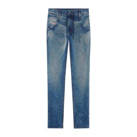 Diesel Jeanstapered Jogg Krooley Washed Blue