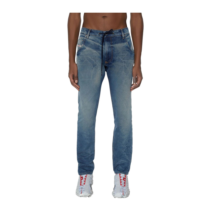 Diesel Jeanstapered Jogg Krooley Washed Blue