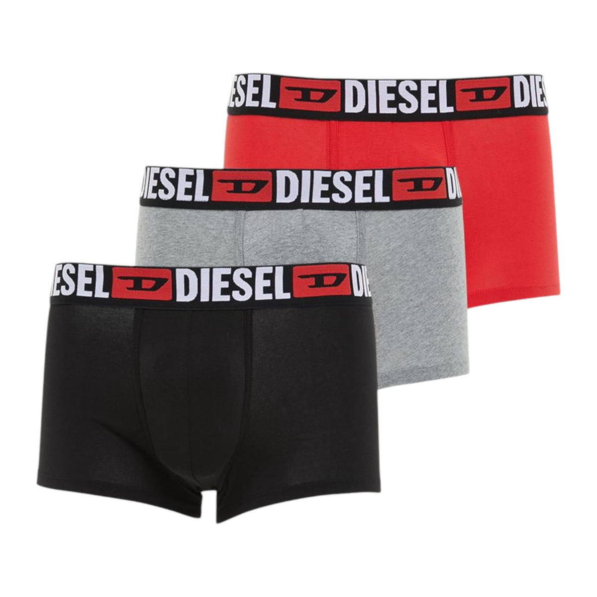 Diesel Underwear Umbx-Damien 3-Pack | Multi Black
