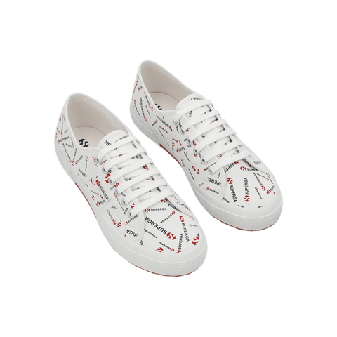 Superga 2750 Pride Logo Print White/Black