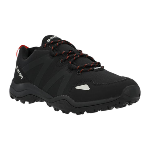Hi-Tec Ares Black/Red – Men’s Outdoor Lifestyle Trainer