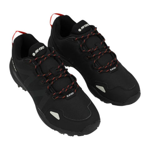Hi-Tec Ares Black/Red – Men’s Outdoor Lifestyle Trainer