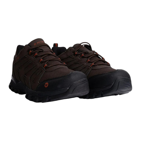 Hi-Tec Grand Paradiso Low Chocolate/Black– Durable Trail Sneaker for Men