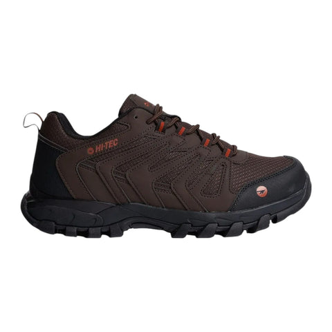 Hi-Tec Grand Paradiso Low Chocolate/Black– Durable Trail Sneaker for Men