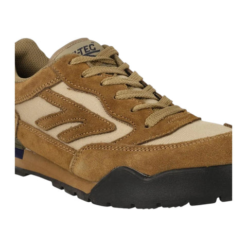 Hi-Tec Granite Tan/Navy – Rugged Men’s Trail Sneaker