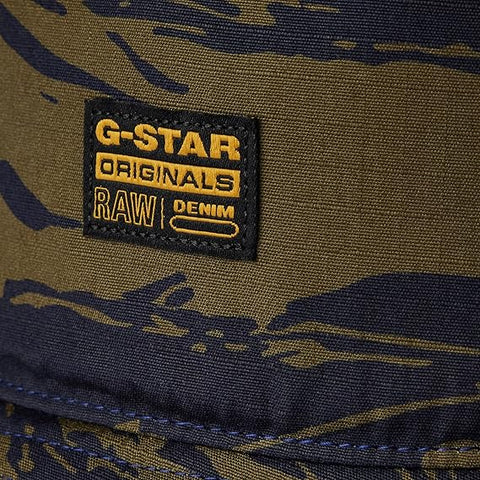 Gstar Floppy Bucket Tiger Olive/Navy