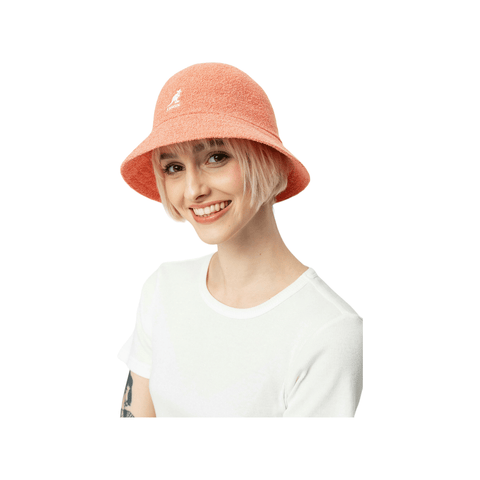 Kangol Bermuda Casual Bucket Peach Pink