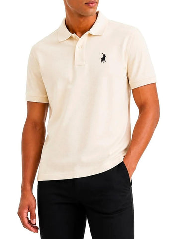 Polo Golfer Pique Essentials Off White