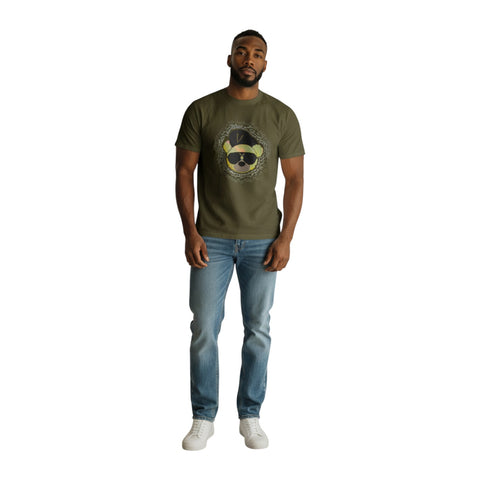 Vialli Labron Olive Logo T-Shirt