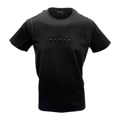 Vialli Lovie Black Logo T-Shirt