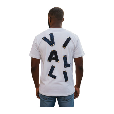 Vialli Crew T-Shirt Lavaza White