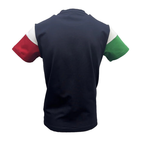 Vialli Lucas Navy Logo T-Shirt