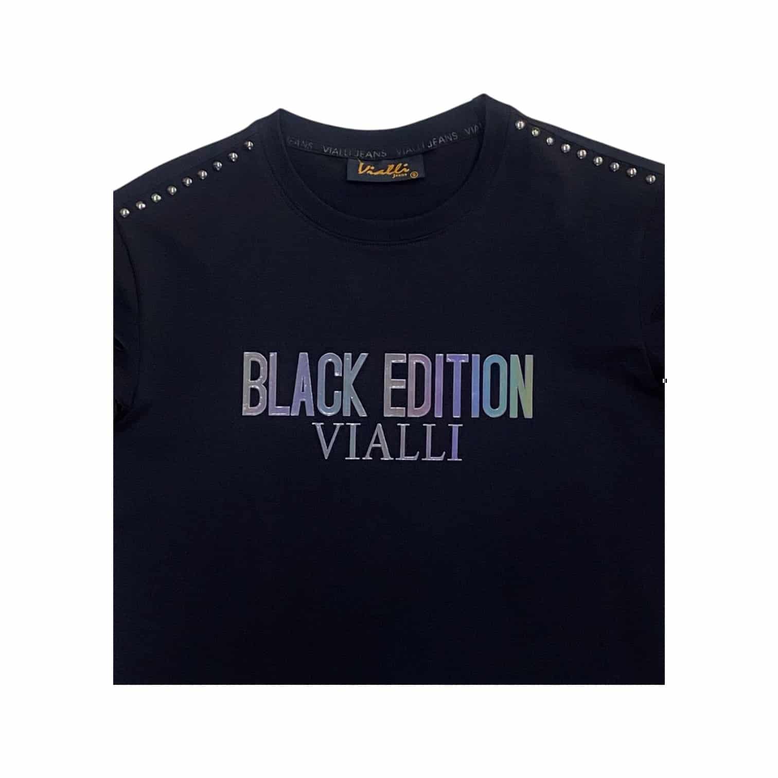Vialli T Shirt Edition Black