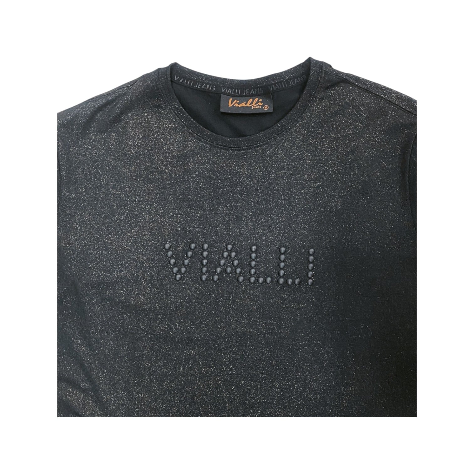 Vialli T Shirt Exit Gold Dust