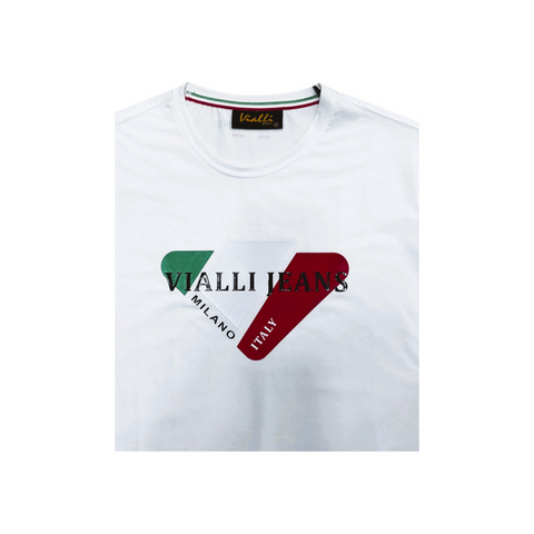 Vialli Expall T-Shirt White
