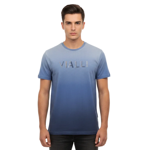 Vialli Dylan T-Shirt Blue