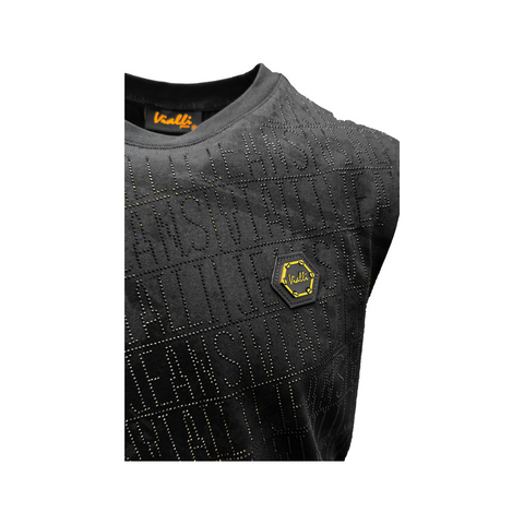Vialli Izibuko T-Shirt Sleeveless - Black