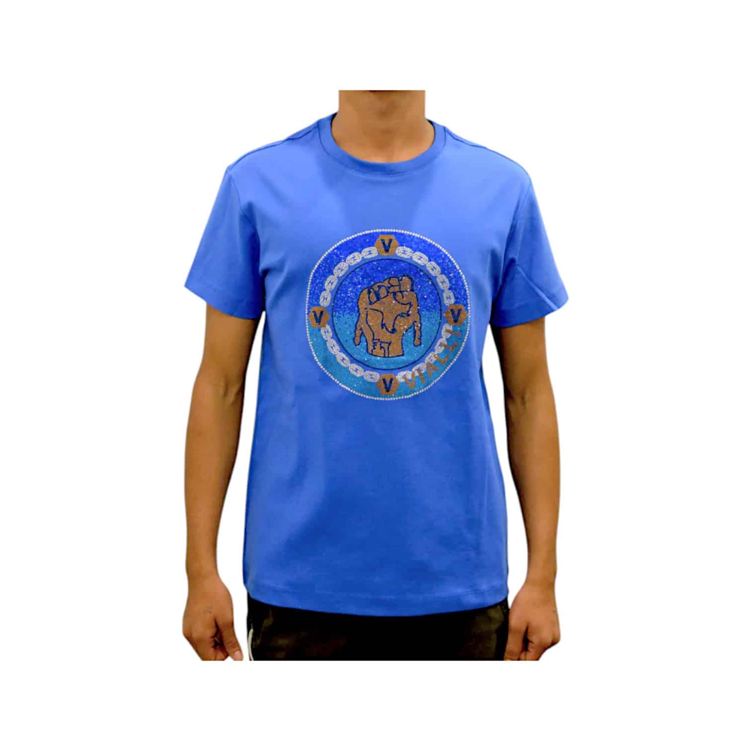 Vialli T-Shirt Iglow Blue