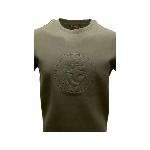 Vialli T Shirt Ingenious Olive