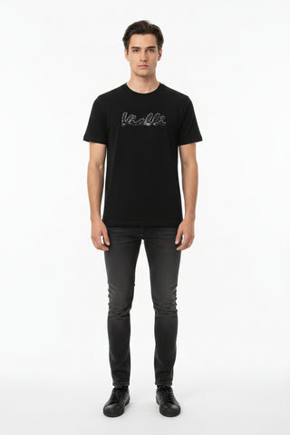 Vialli Justin T-Shirt Black