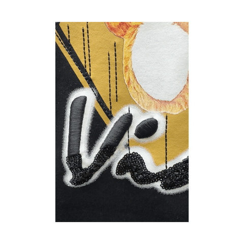 Vialli Tee Jaftar Bold Black