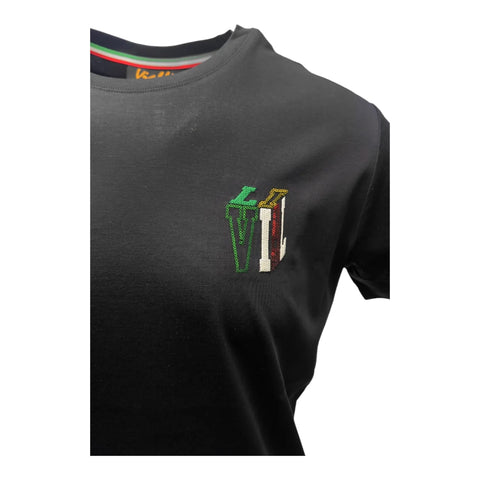Vialli Junior T-Shirt - Black