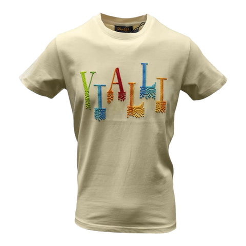 Vialli T-Shirt Jelly - Cream