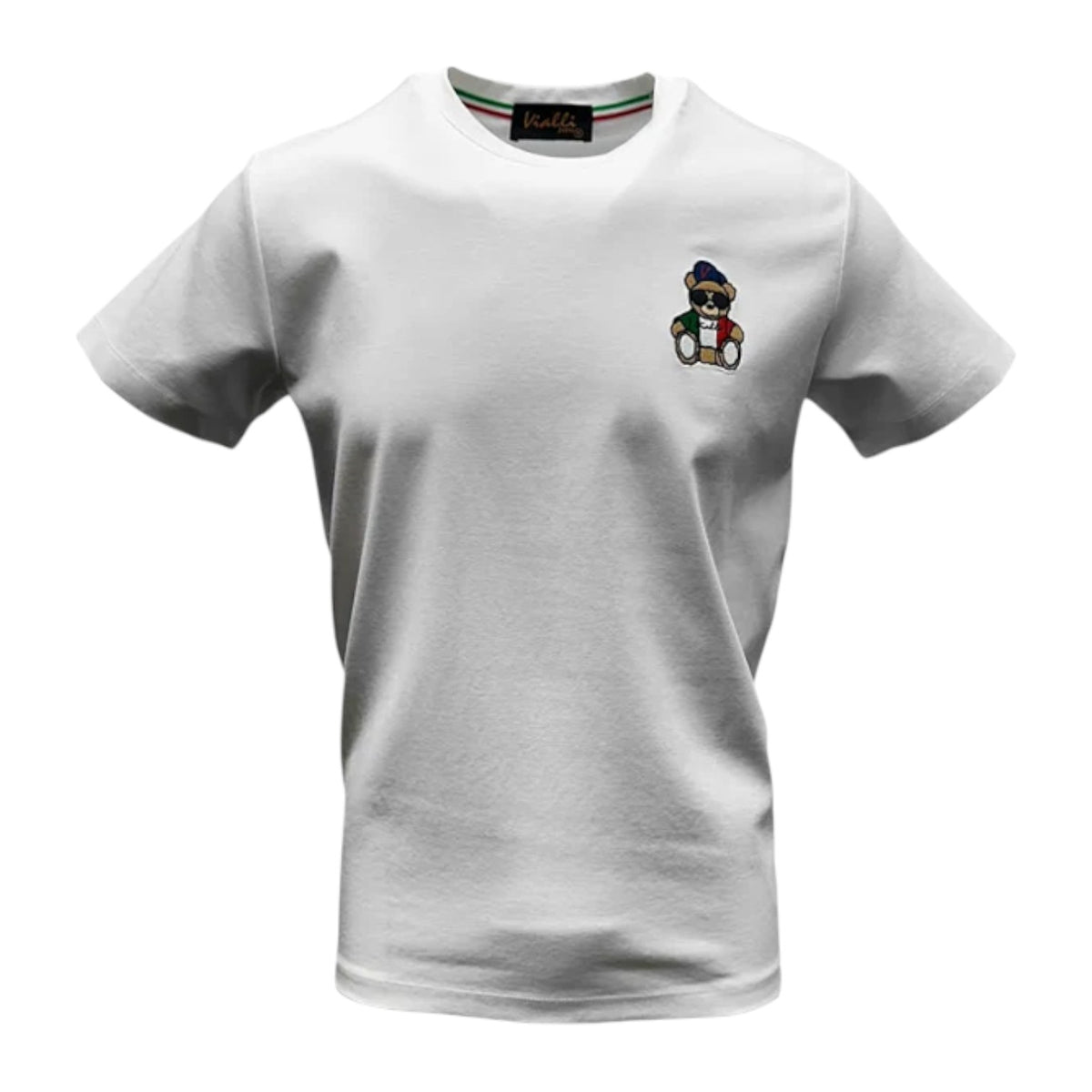Vialli Kargo T-Shirt | White – Premium Streetwear