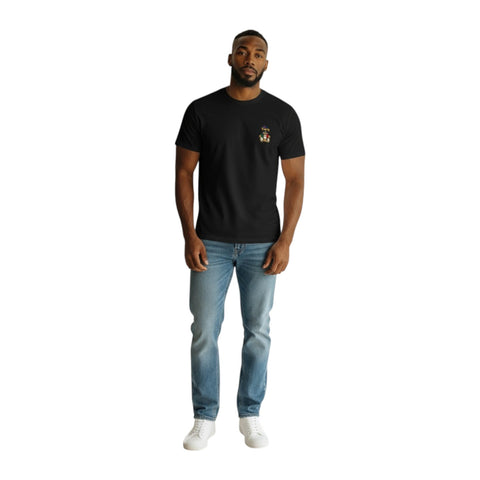 Vialli Kargo T-Shirt | Black – Premium Streetwear
