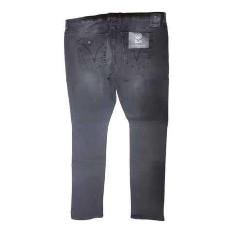 Vialli Jeans Bruchesta Scheletrico Skinny Black