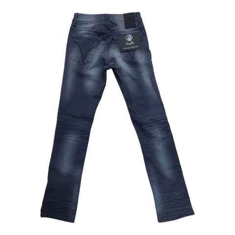 Viall Distressed Jeans Sottle Slim Fit Platinum Collection Swaad Grey