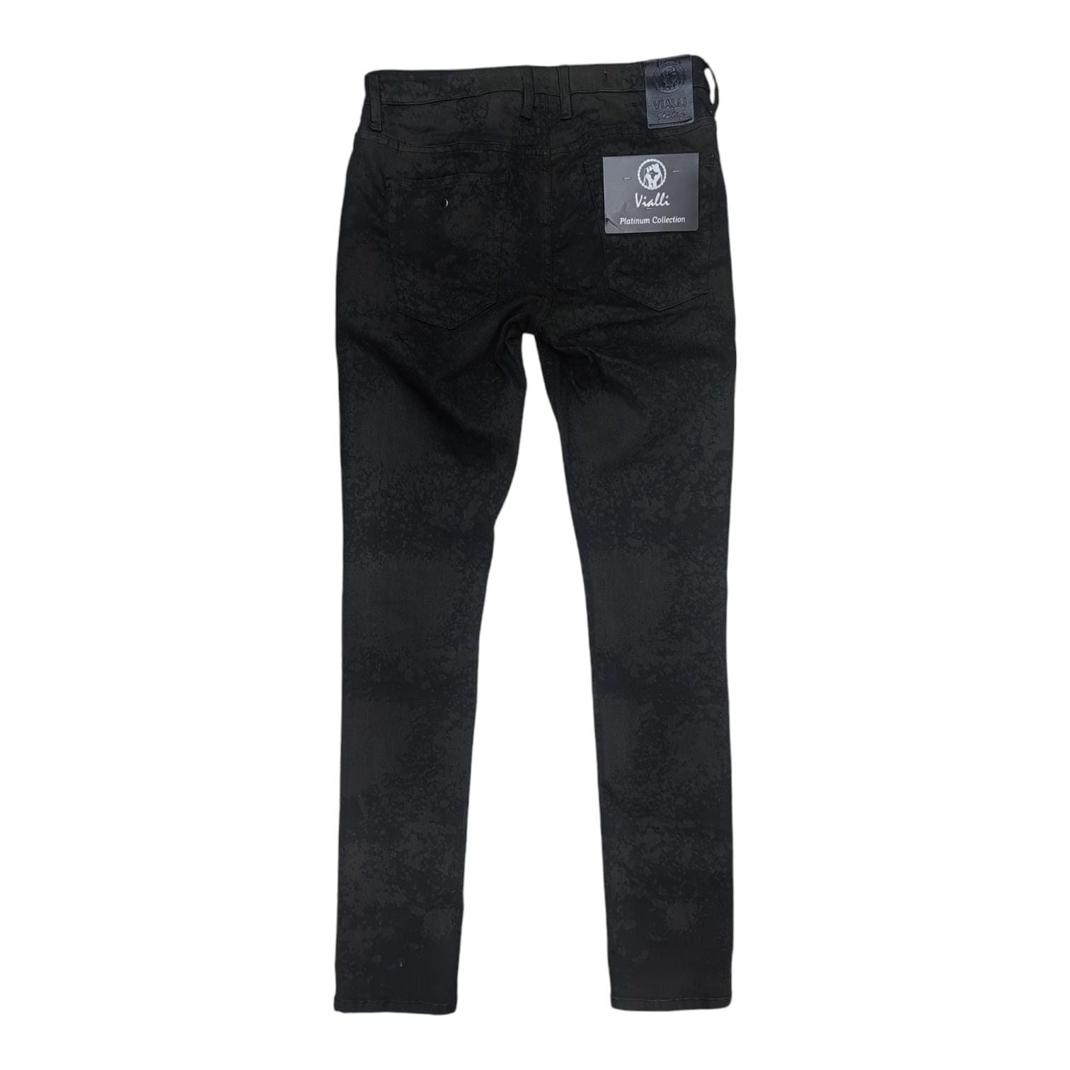 Vialli Jeans Chesnachios  Scheletrico Skinny -Oil Black