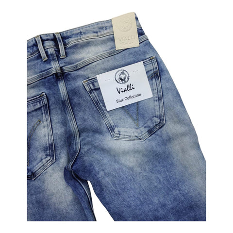 Vialli Jeans Sottle Slim Fit Cight Light Denim