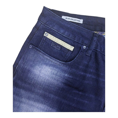 Vialli  Sottle Distressed Slim Fit Jeans Celacki Denim