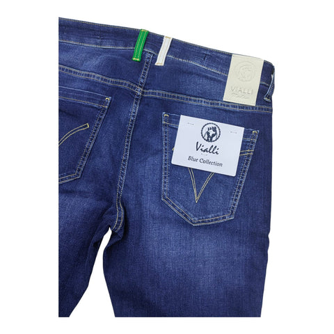 Vialli Jeans Scheletrico Skinny Chapman Blue